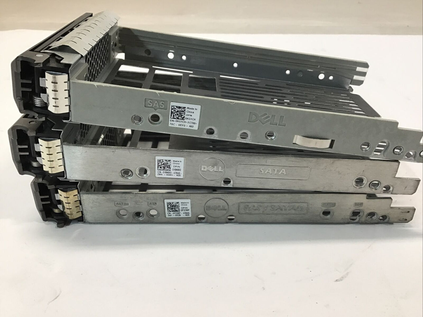 5x Genuine Dell 3.5″ Hot Swap SATA SAS Trays 058CWC 0X968D 0F238F **Assorted**