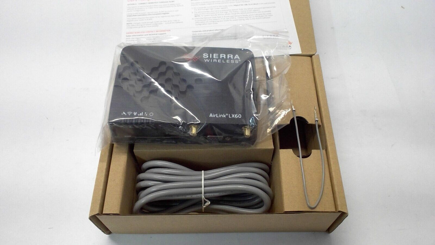 Sierra Wireless Airlink LX60 Ethernet LTE Router New