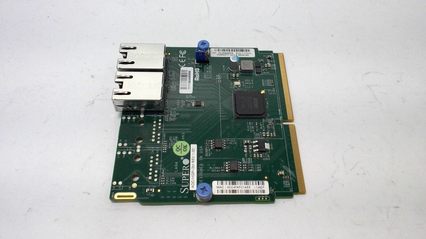 Super Micro AOC-MGP-i2M adapter Card Gigabit Ethernet