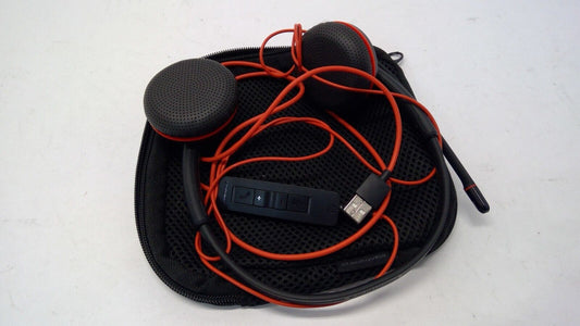 Plantronics Blackwire  300 DA Stereo USB, 3.5mm Headset with soft case