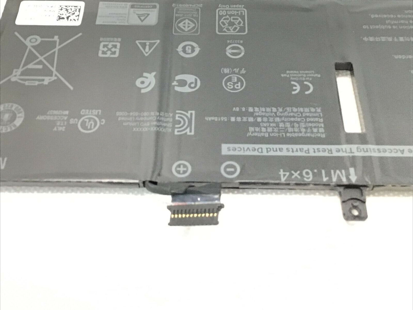 Dell Inspiron 13 7390 Latitude 3301 4-Cell 45Wh Battery WDK63 HK6N5