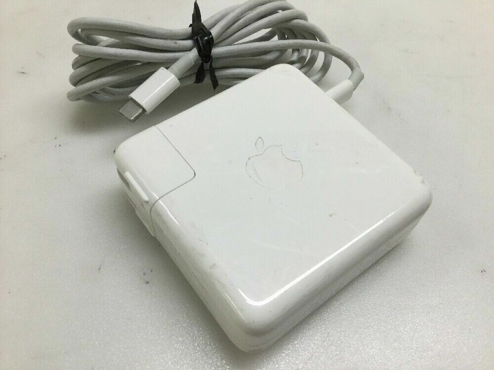 Genuine OEM APPLE A1719 87W USB-C Power AC Adapter Charger For Macbook Pro