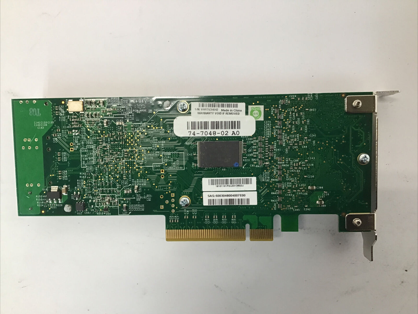 Supermicro SAS SATA Controller Adapter PCIe 512MB AOC-SASLP-H8iR No Battery LP