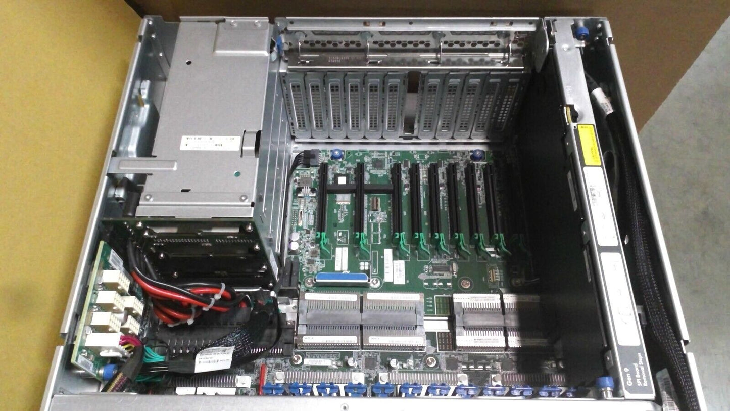 HPE ProLiant DL580 Gen9 4U Server Barebone 10 BAY 2.5" 4x 1200W PSU 4x Heatsinks