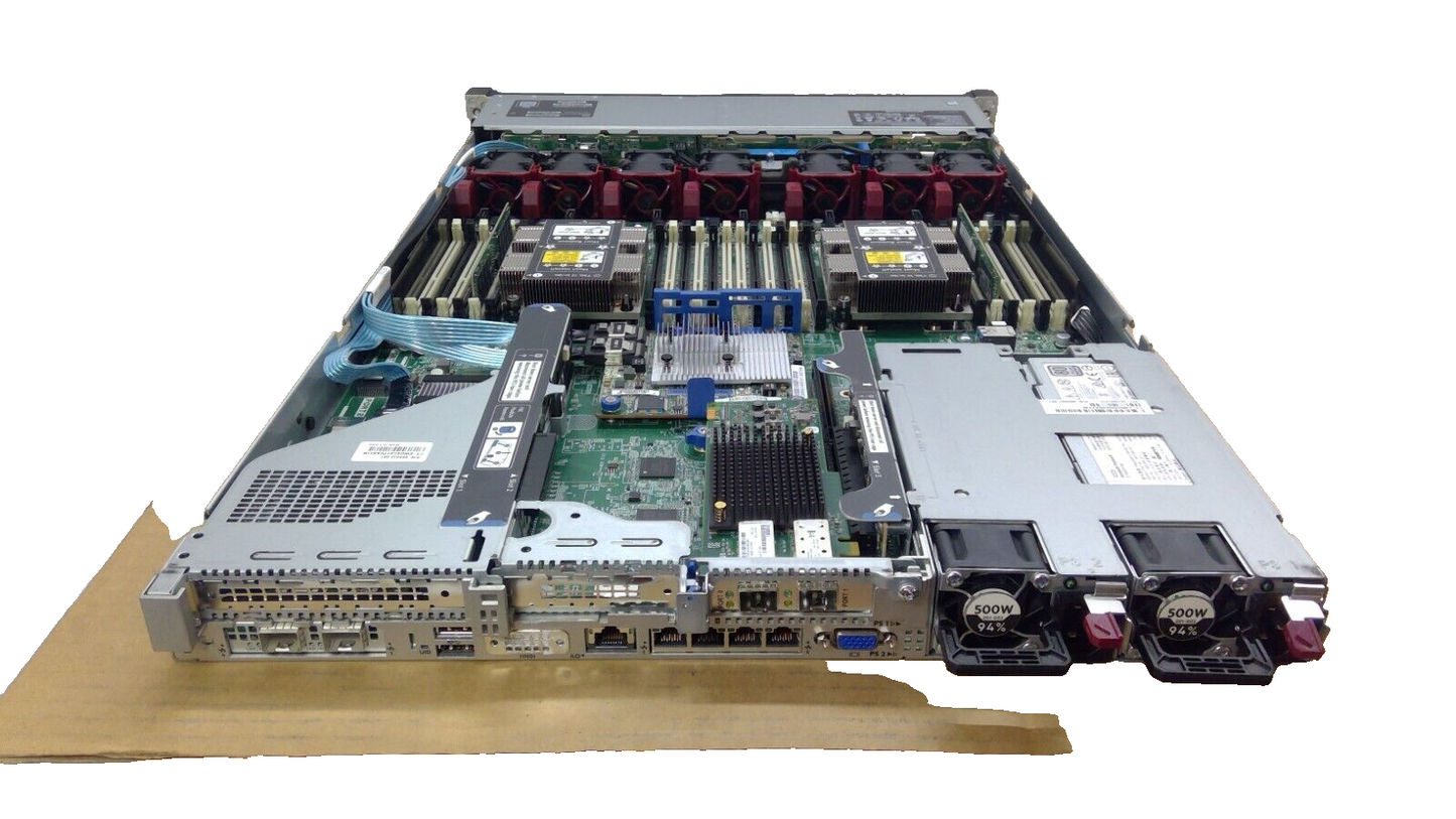 HP ProLiant DL360 Gen10 1U Server 10 BAY 2.5" 2x Xeon Gold 5118 64G RAM 2x500W