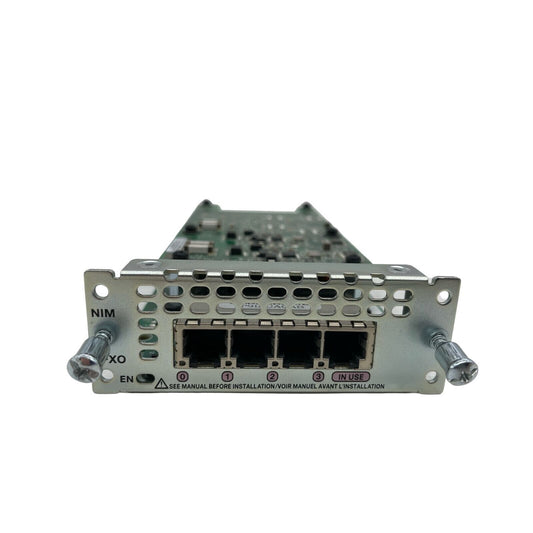 Cisco NIM-4FXO, 4-Port FXO Module for ISR4300/4400