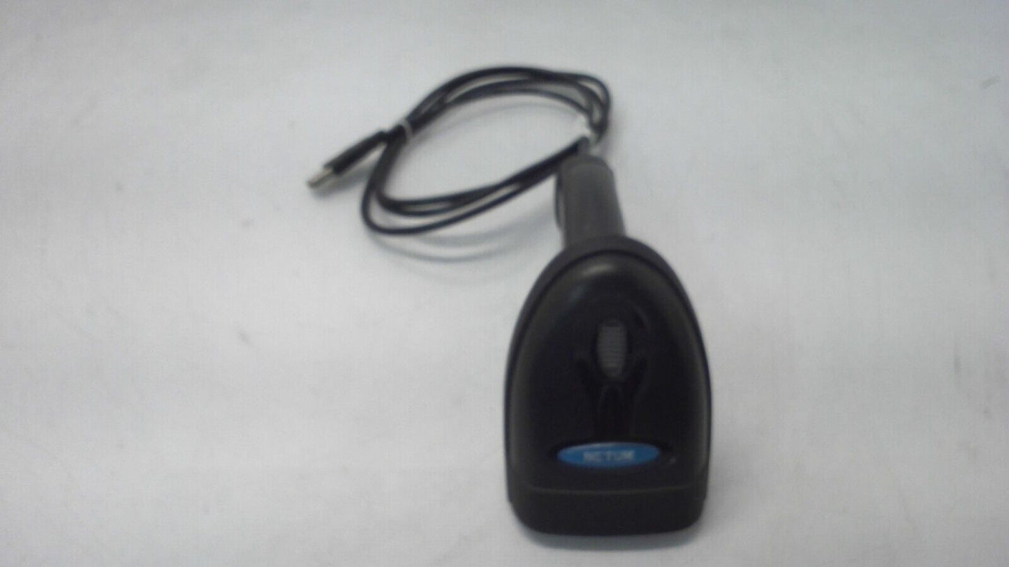 Netum NT-1228BL Black Bluetooth USB Wired/Wireless Handheld 2D Barcode Scanner