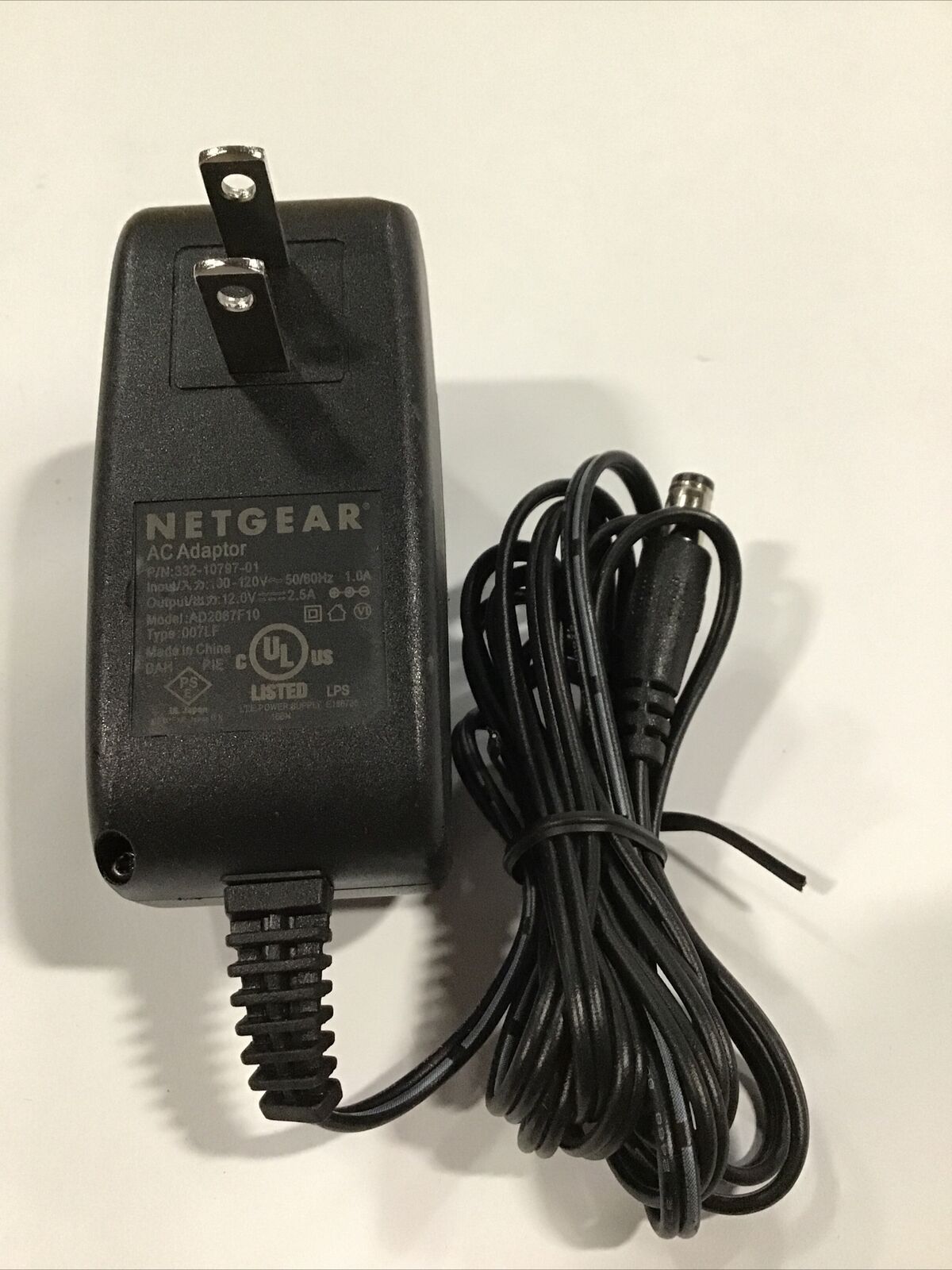 Netgear 12V 2.5A AC Adapter 2ABL030F Power Supply 332-10758-01 Charger