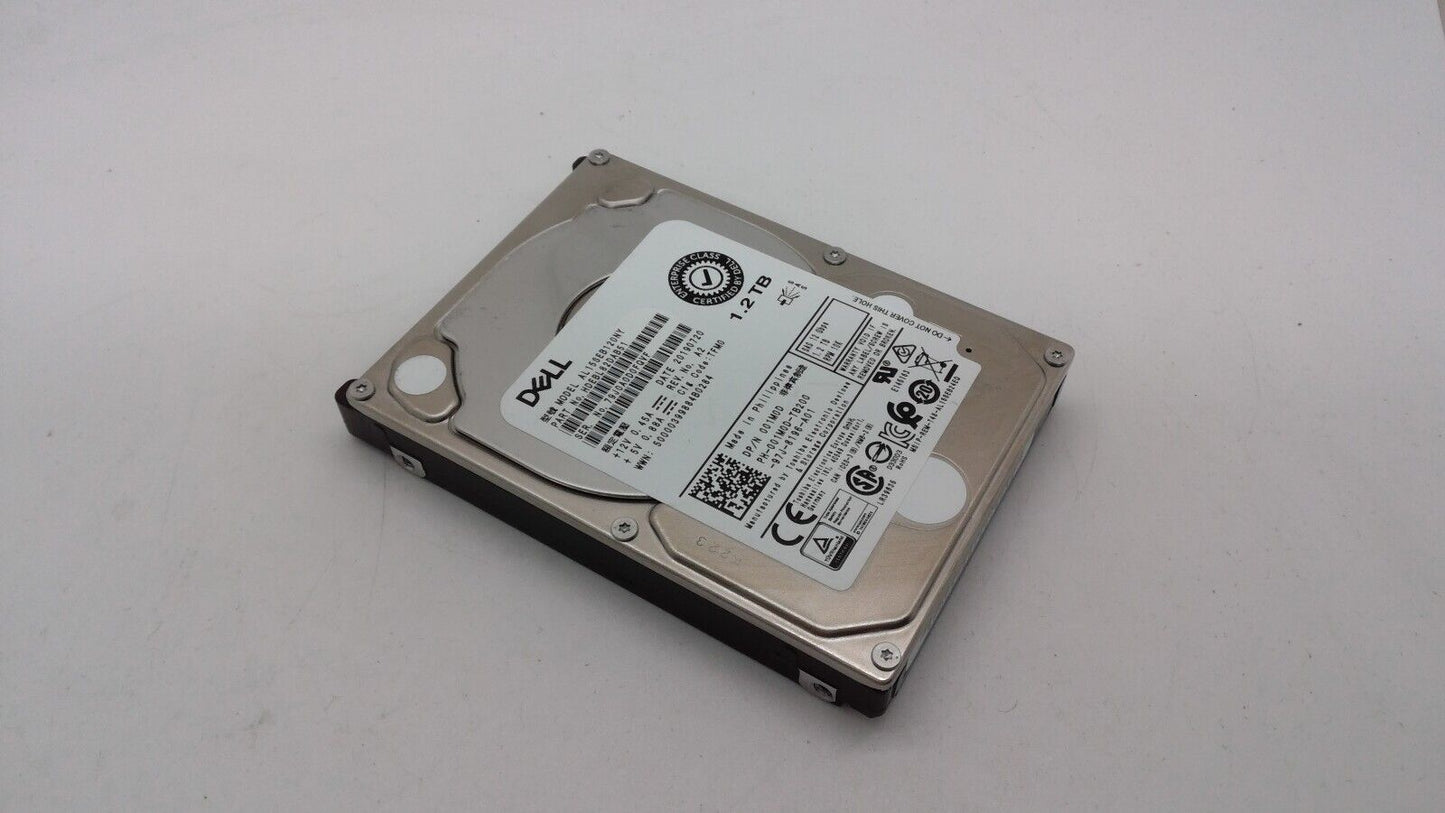 DELL 1.2T SAS 12G 10K 2.5 " AL15SEB120NY Server Hard Drive 001M0D 01M0D