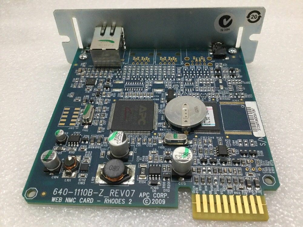 AP9630 Network Management Card 2 Environmental Monitoring APC Schneider Electric