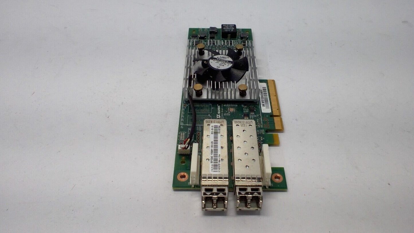 IBM QLogic QLE2662 Dual Port 16Gb SFP+ Fibre HBA adapter 00Y3344 w/SFPs LP