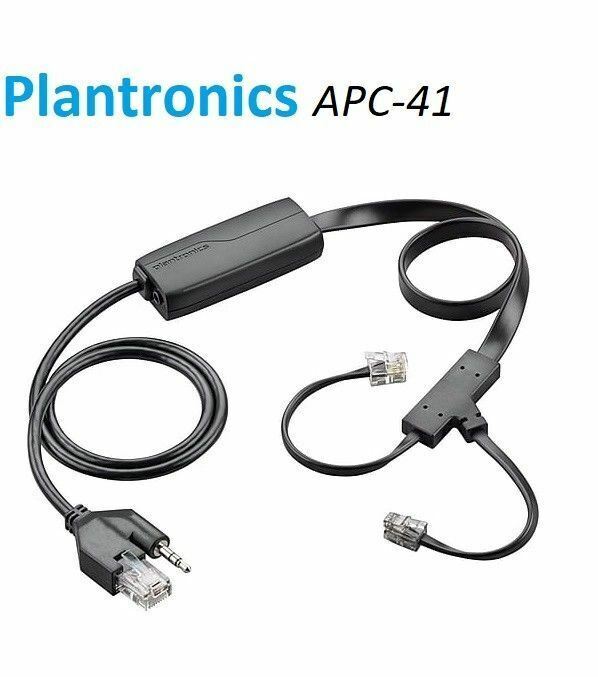 Plantronics APC-41 EHS Cable Cisco CS510 CS520 CS530 CS540 CS50 CS55 SAVI W700