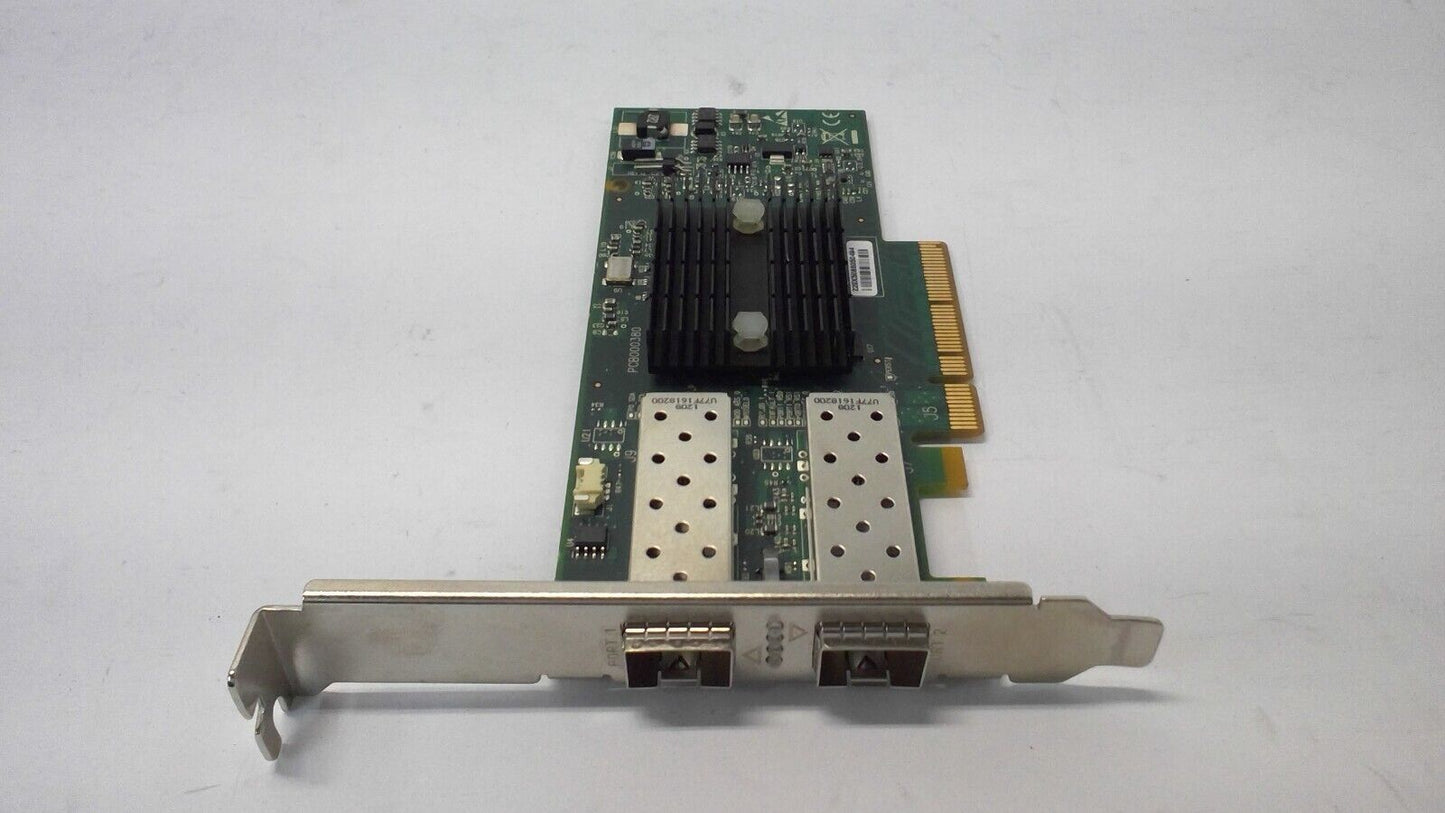 Genuine IBM Mellanox Dual Port 10GBe ConnectX-2 PCIe HBA 81Y9993 Full Height