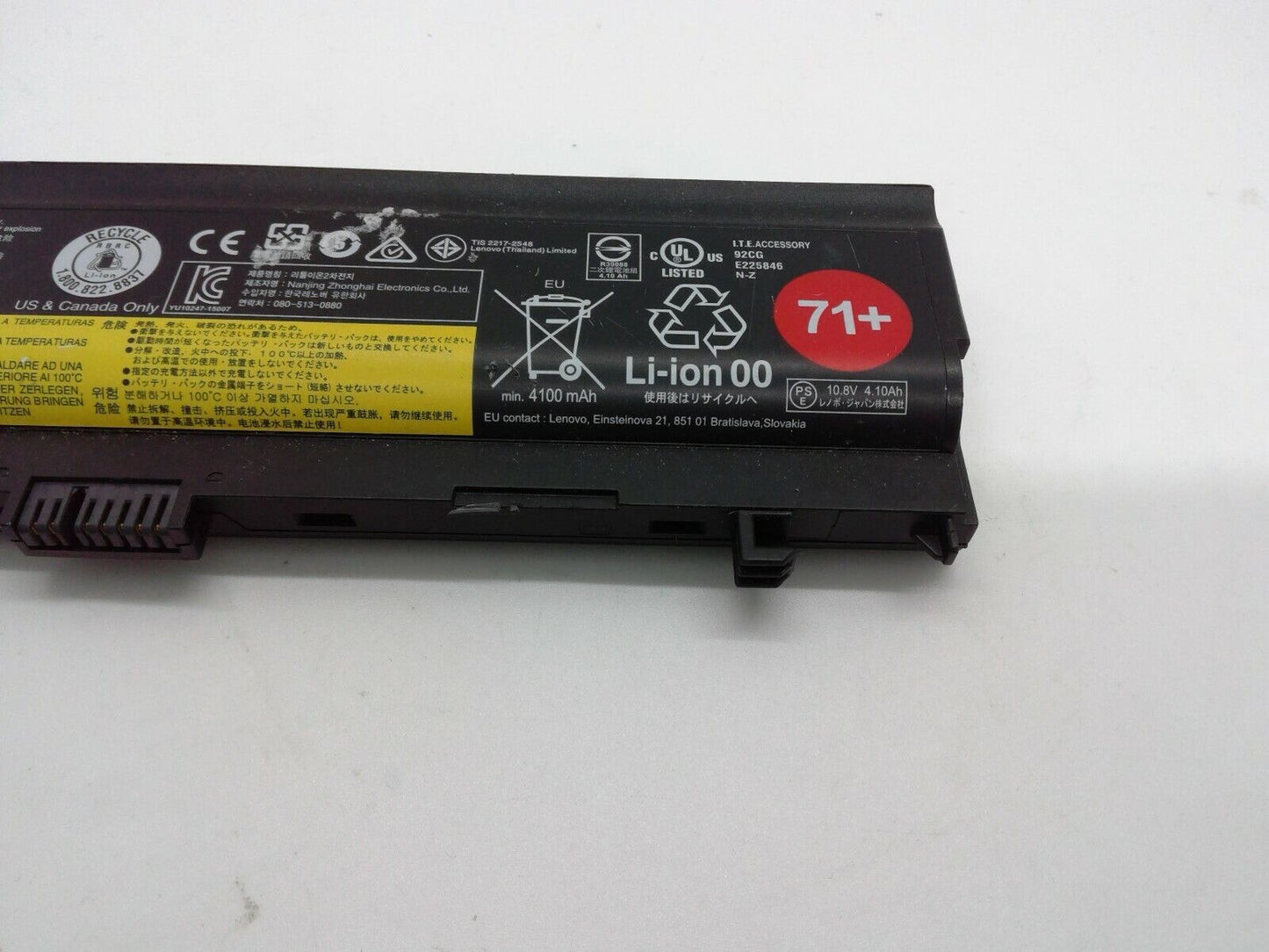 Lenovo Battery 48Wh SB10H45073 00NY486 For Lenovo THINKPAD L560 L570 Laptop 71+