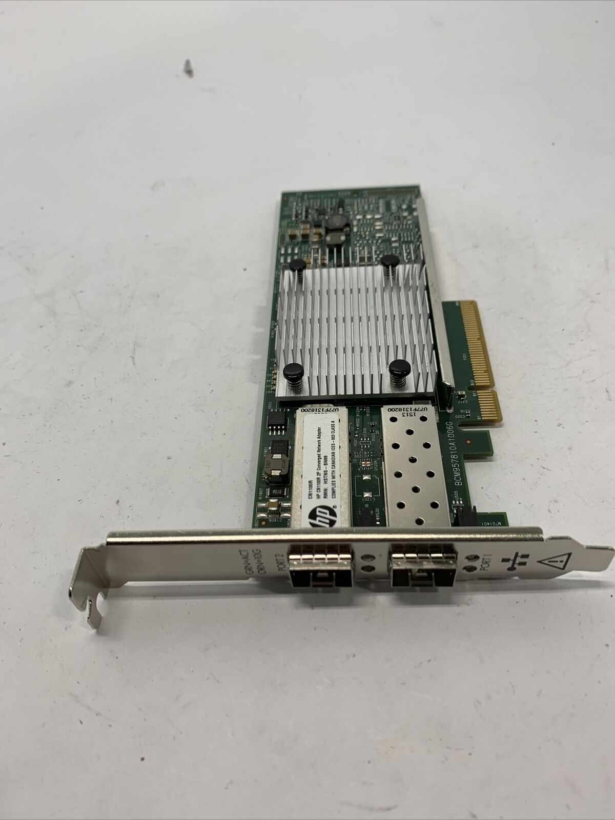 HP CN1100R Dual Port 10GB SFP+ Converged Network Adapter HSTNS-BN88 706801-001