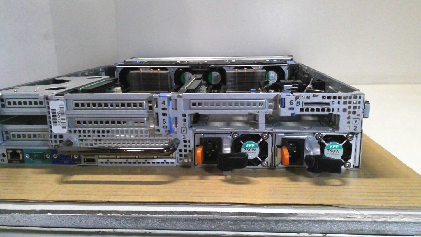 DELL PowerEdge R730XD 24 + 2 BAY 2.5" 2x E5-2690v4 2.6GHz =28CORES 64GB H730MINI