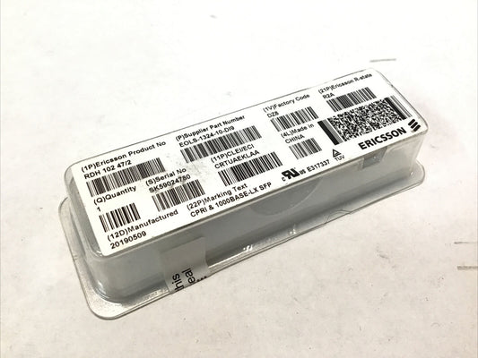 Ericsson CPRI 1000Base-LX SFP Transceiver EOLS-1324-10-DI9