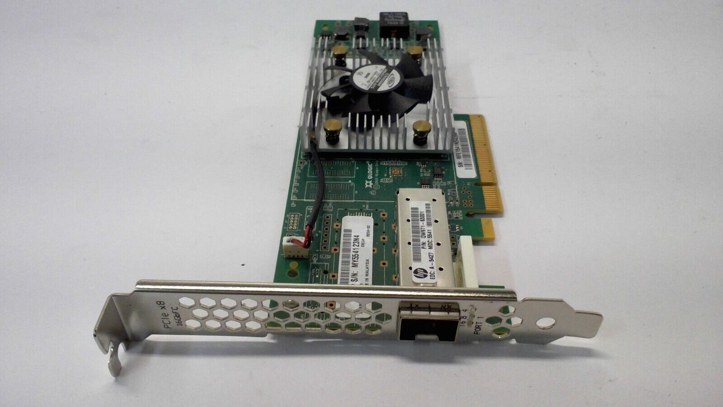 HP QLogic QW971-63001 16Gb PCIe FC HBA HPE 699764-001 QLE2660