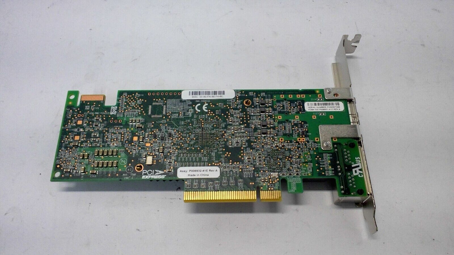 IBM PCIE2 10GB + 1GBe 4 Port Ethernet Adapter Full/High Profile P006932 00E9267