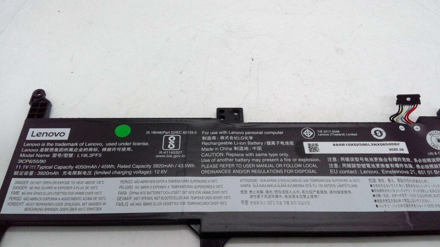 Genuine Lenovo Battery IdeaPad 15IML05 14ADA05 L19C3PF7 L19L3PF5 L19D3PF5