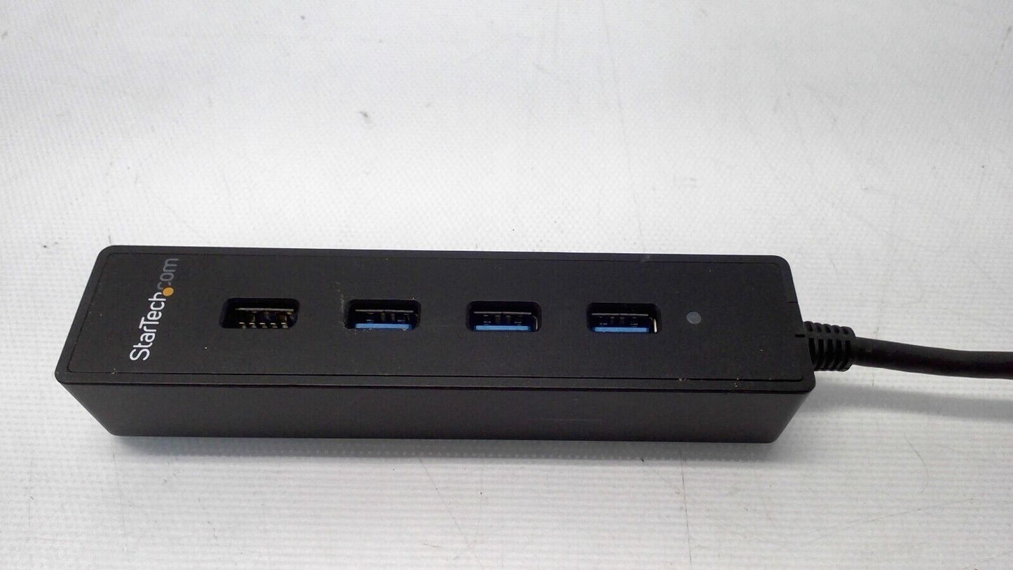 StarTech ST4300PBU3 4-Port SuperSpeed USB 3.0 Portable Hub