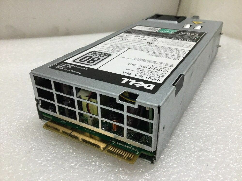 Dell PowerEdge R530 R630 R730 750W Redundant Power Supply D750E-S6