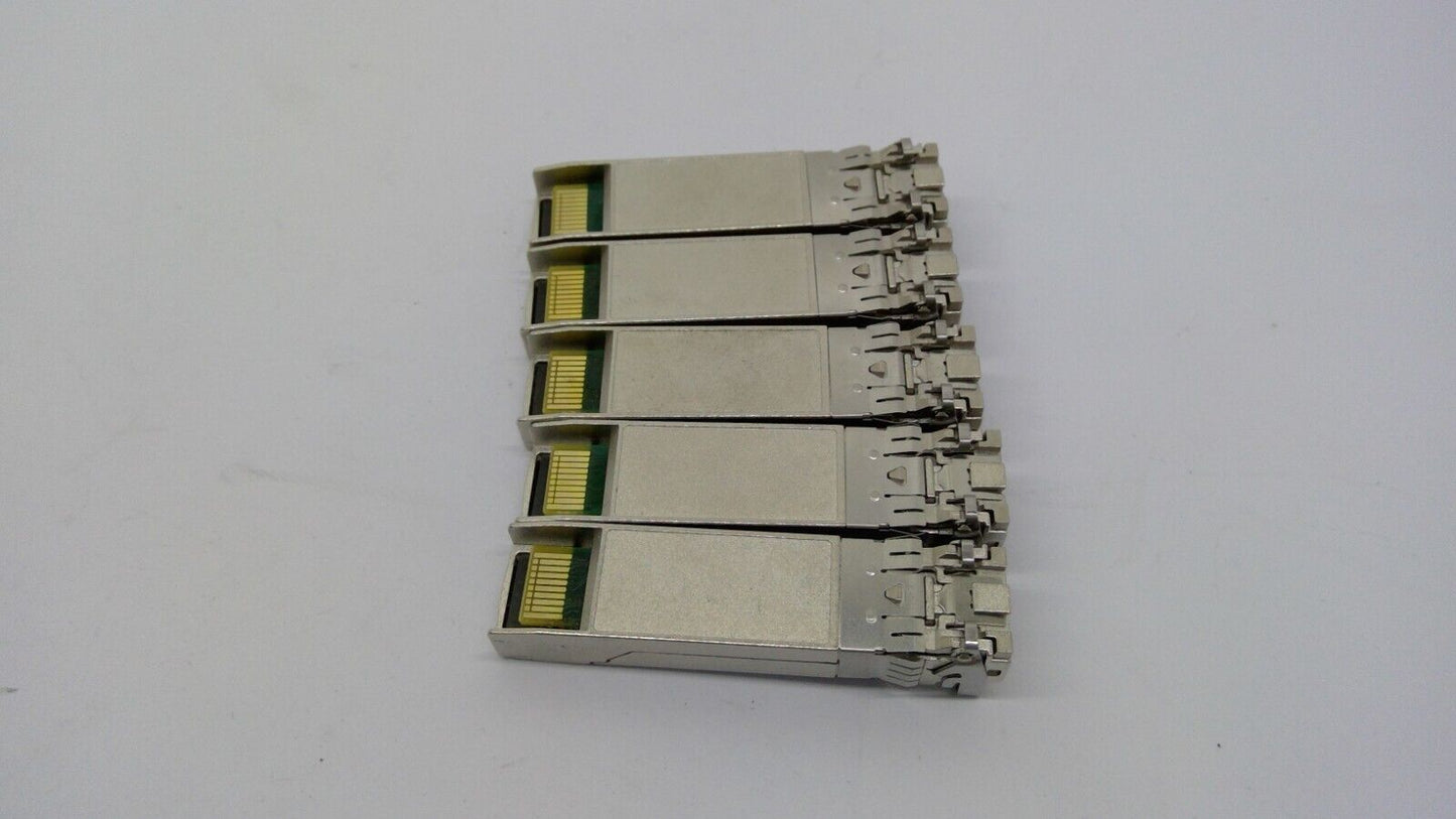 Lot of 5 - Dell AFBR-709SMZ-D1 3G84K 10GBASE-SR 850nm SFP + SR TRANSCEIVER