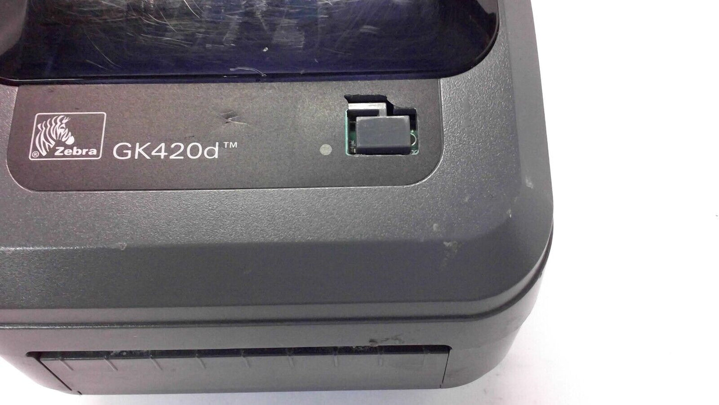 Zebra GK420d Thermal Label Printer USB Ethernet GK42-200210-000 #