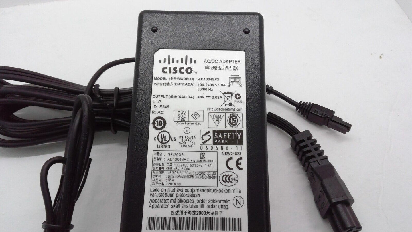 Genuine OEM CISCO AD10048P3 48V 2.08A ASA5505 Power Supply Power Adapter