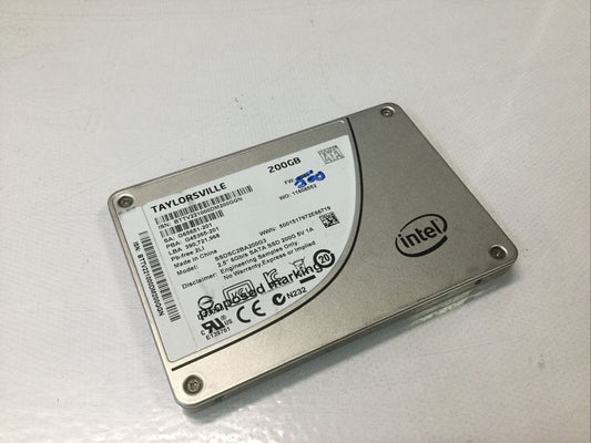 Intel 200GB SSD S3700 Series 6Gb/s SATA 2.5" SSDSC2BA200G3 R620 R720 R610