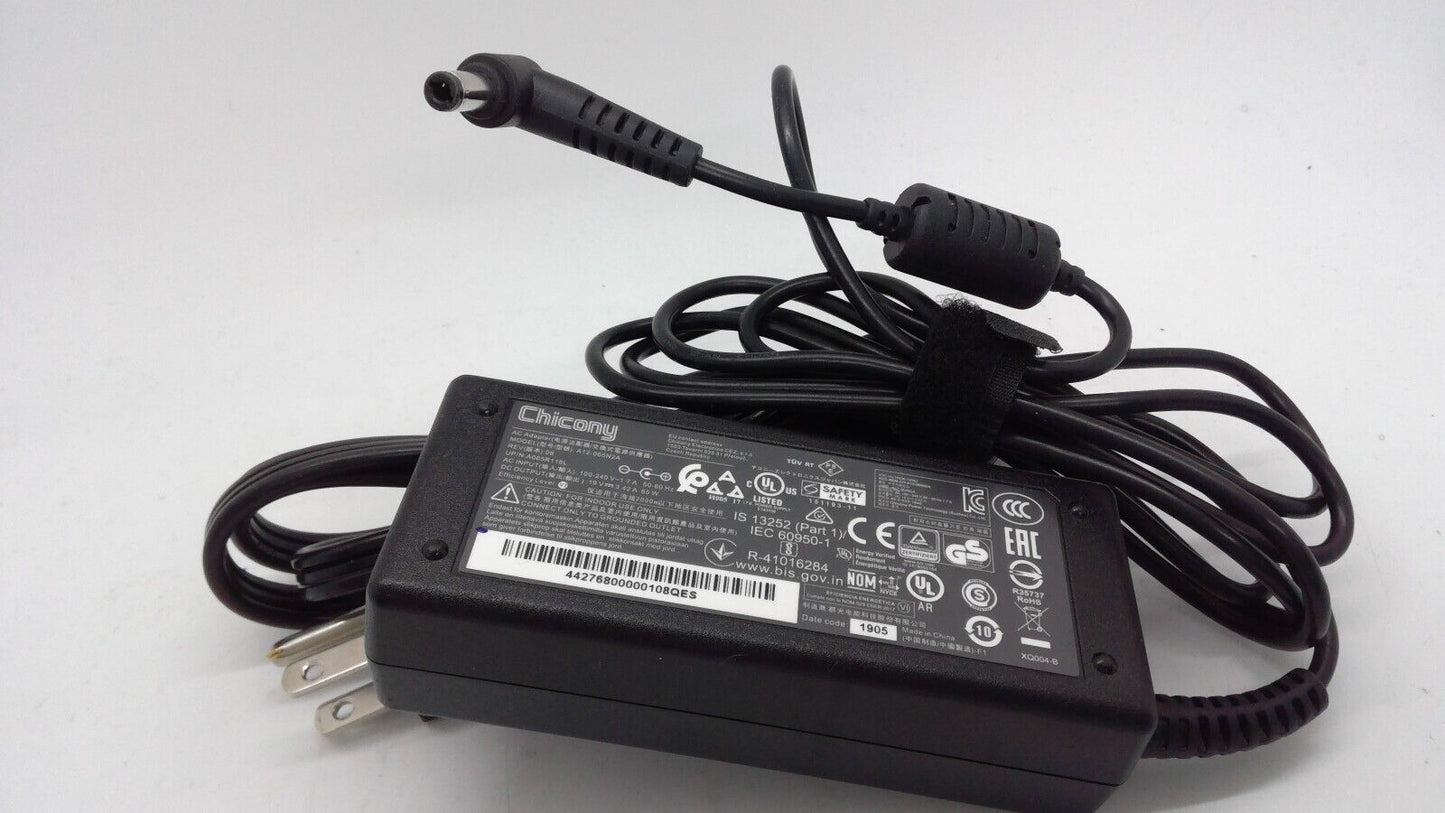 Original Chicony 65W AC Laptop Adapter Power Supply Charger A12-065N2A