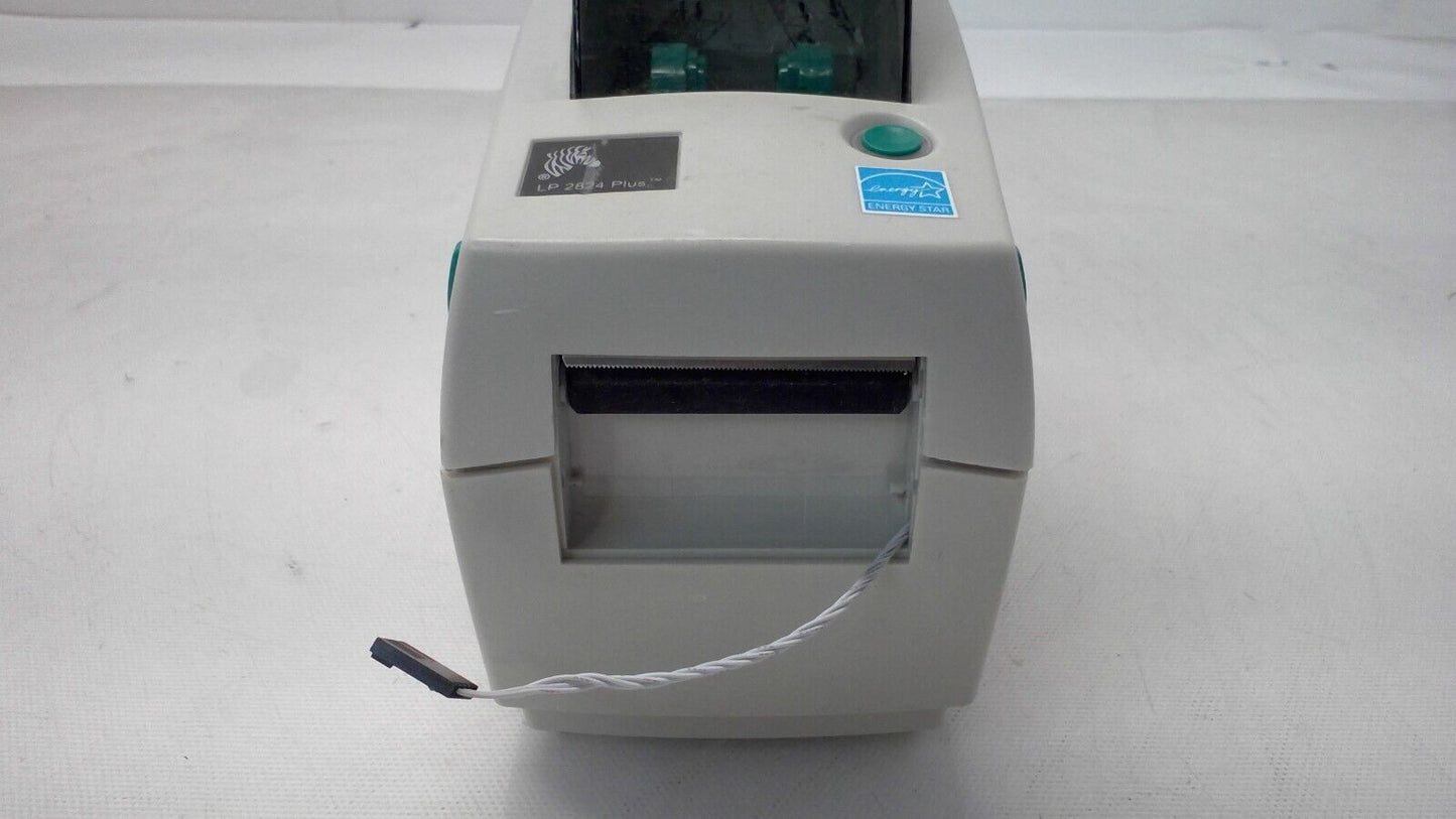 Zebra LP 2824 Plus Thermal Label Printer USB Serial 282P-201512-000 # *Details*