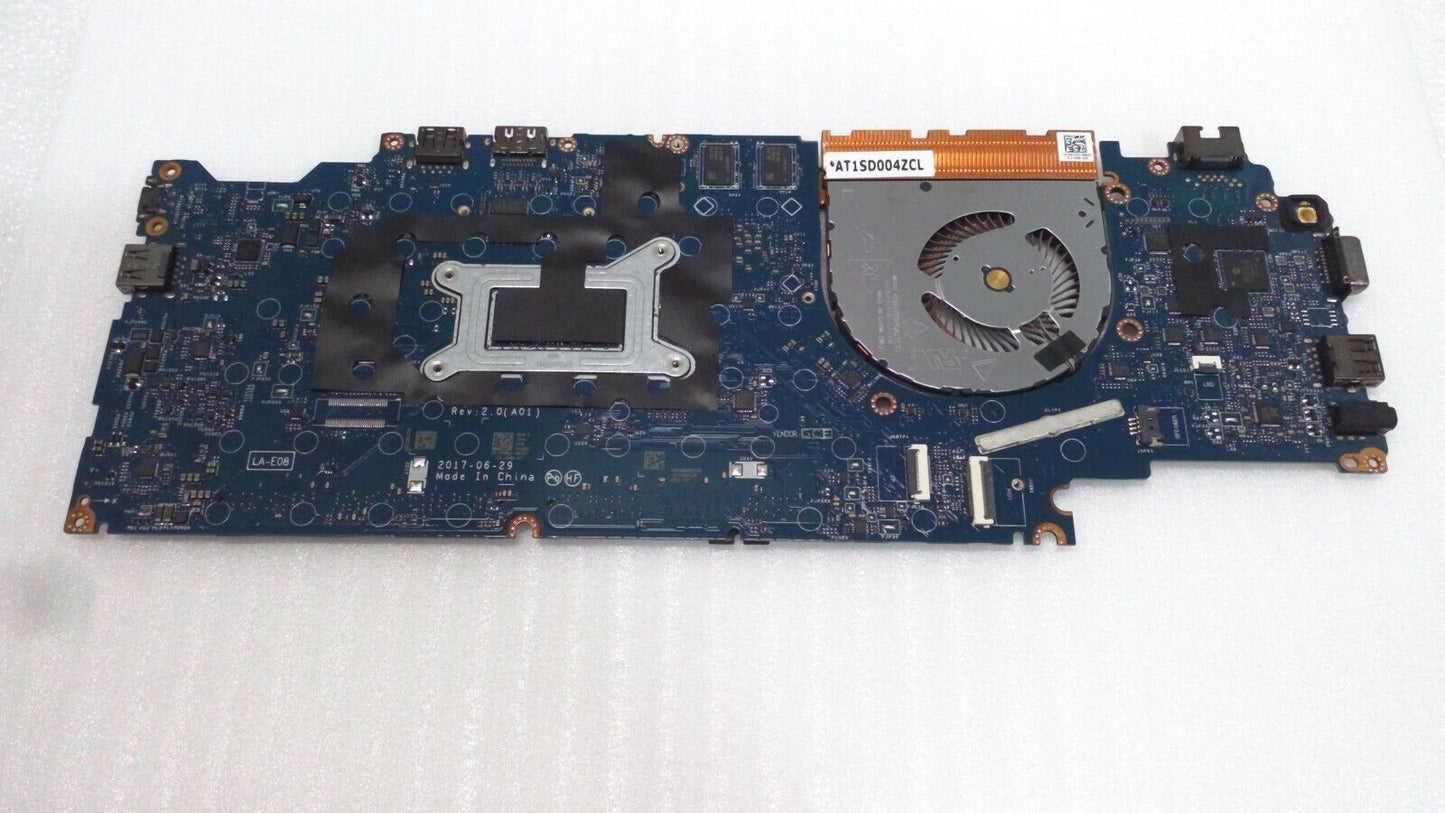 Dell X0M92 Motherboard Latitude 5480 i7-7600u@2.8GHz 930MX w/ heatsink LA-E082P