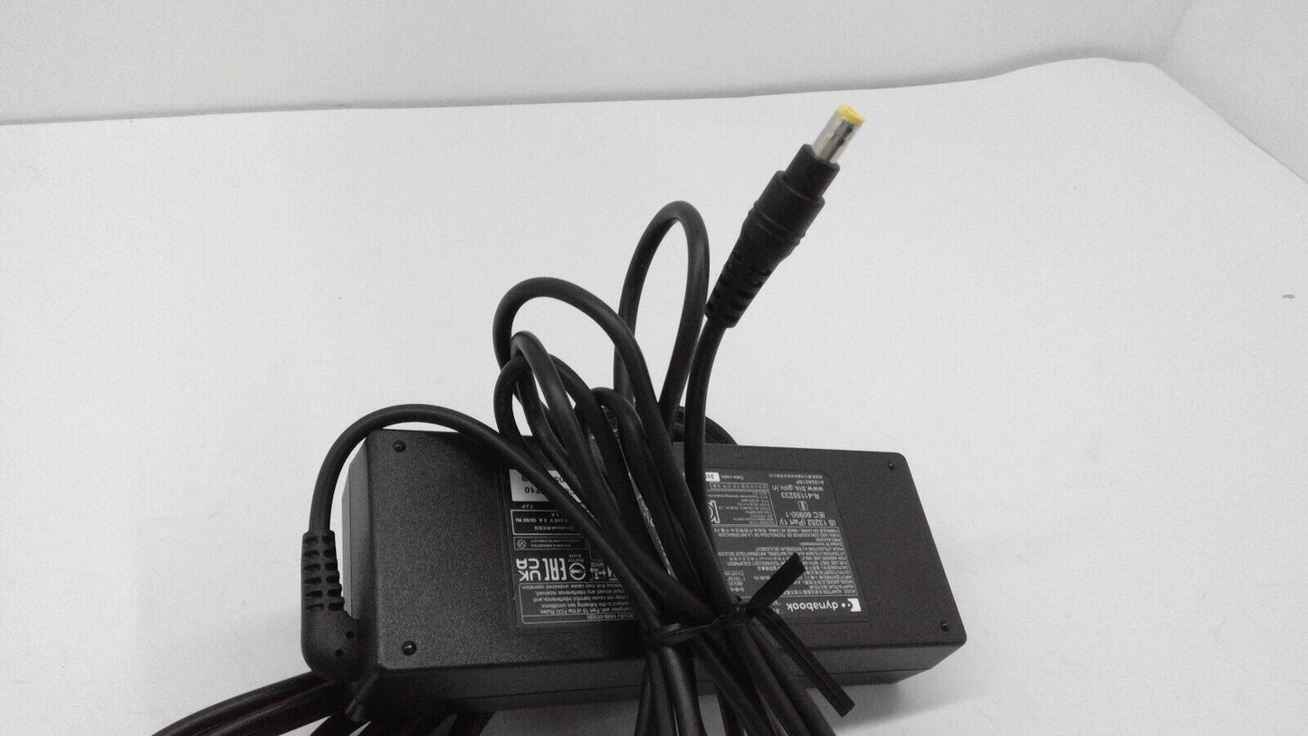 dynabook A16-100P1A  Laptop Power supply AC Adapter 20V 5A Yellow Tip 5.5mm