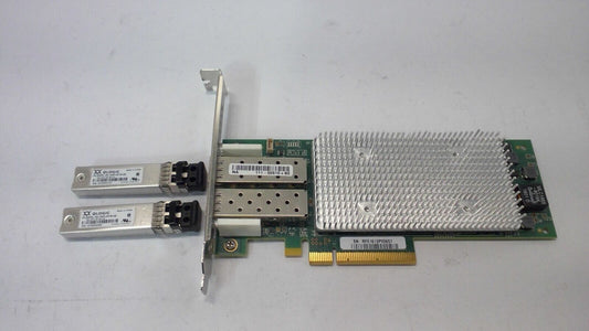 QLogic QLE2672 PCIe Dual Port 16Gb FC or 10GbE Host Bus Adapter HD8310405 w/SFP