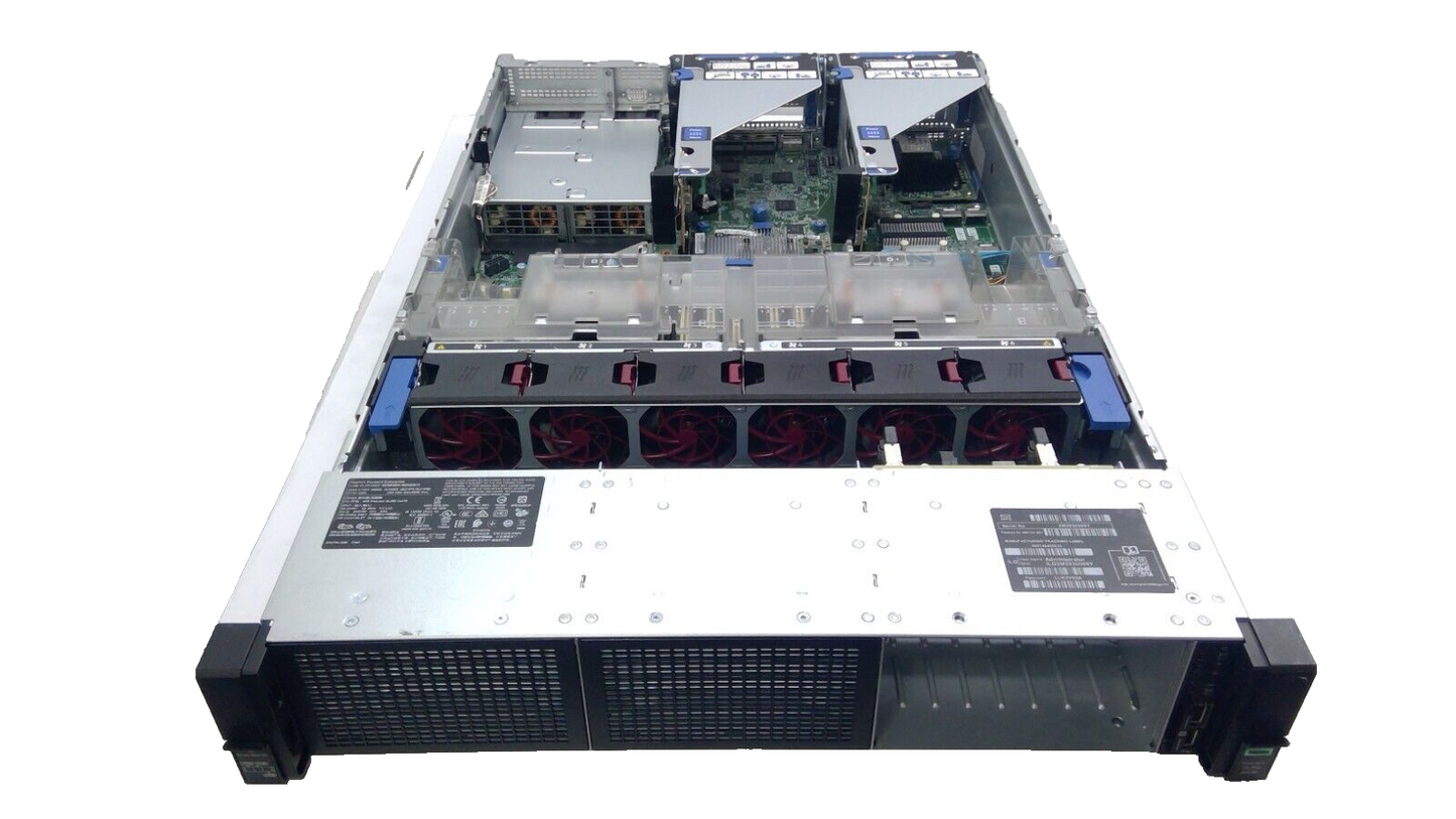 HP ProLiant DL380 Gen10 2U Server 8 BAY 2.5" 2x Xeon Platinum 8160 128G RAM 800W