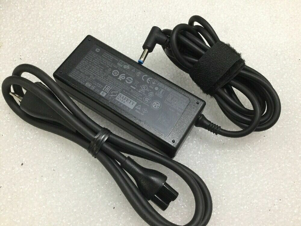 Lot of 10 - HP 65W Blue tip AC Adapter PPP009C 710412-001 714657-001 (4.5mm)