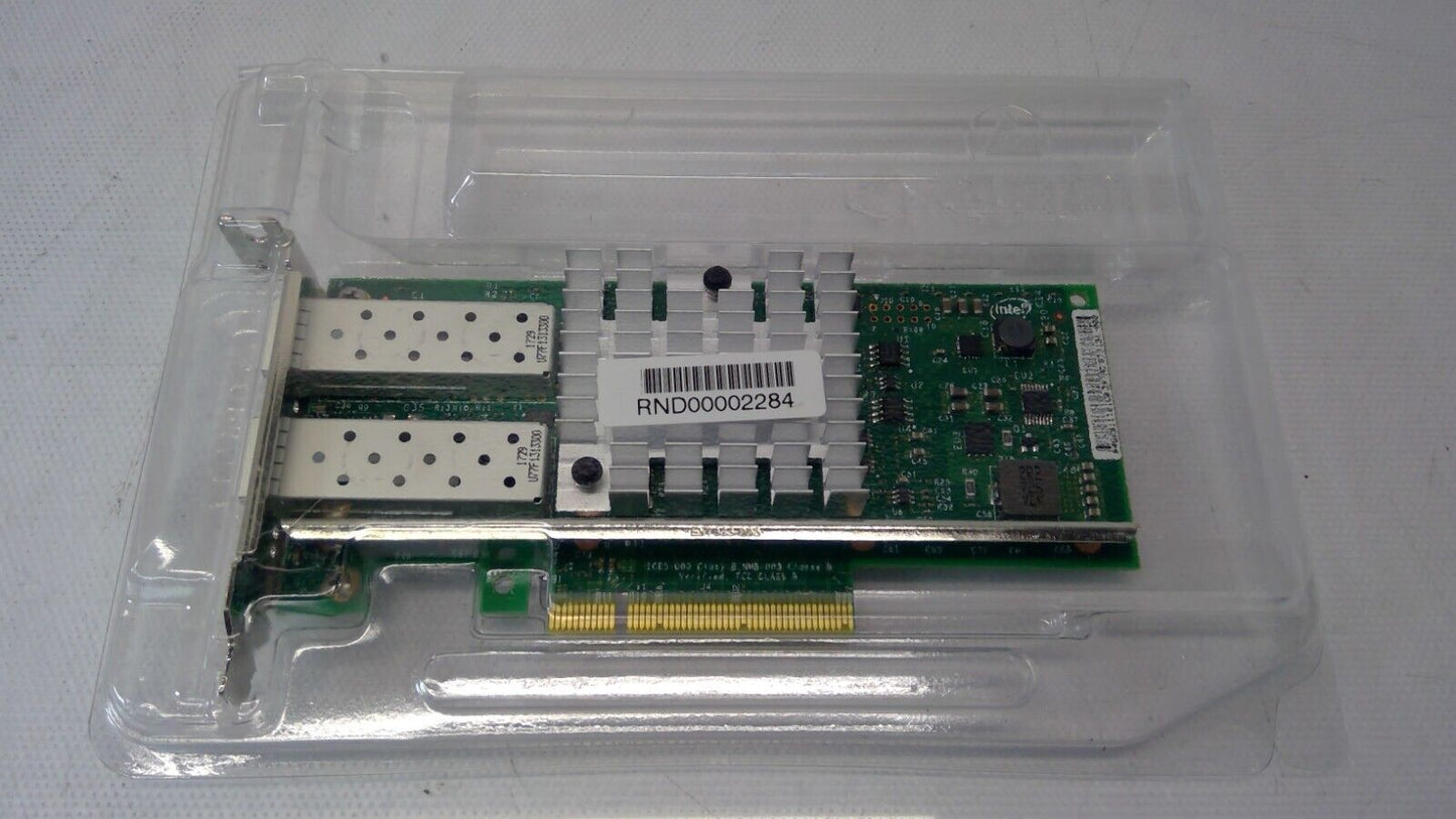 Dell 0942V6 942V6 Intel X520-DA2 Dual Port 10Gb SFP+ PCIe Server Adapter LP