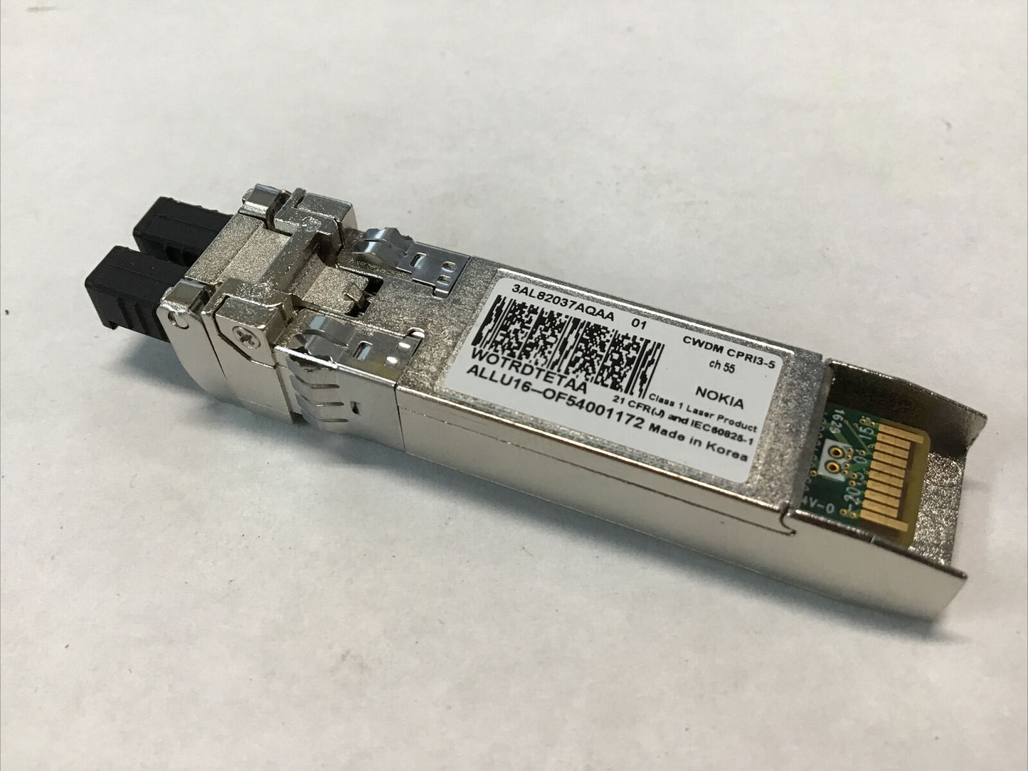 Nokia 10G SFP+ CWDM 1610nm CPRI3-5 Transceiver 3AL82037AQAA