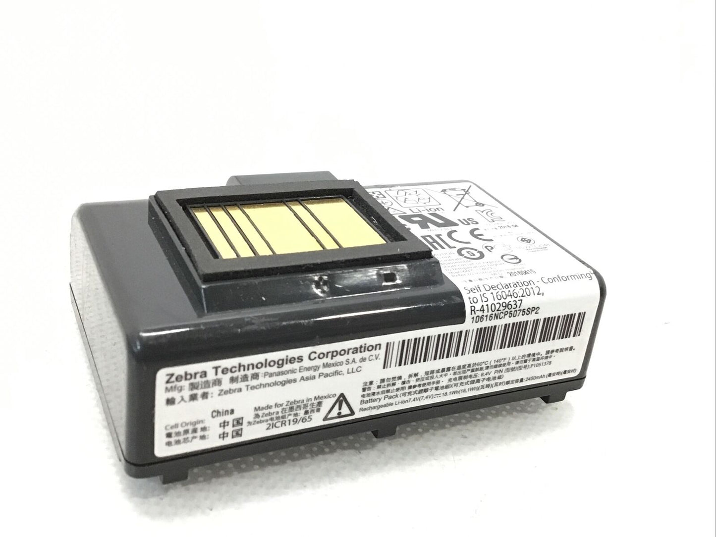 Original Zebra Printer BATTERY P1051378 for QLN220 QLN320 ZQ500 ZQ510 ZQ520