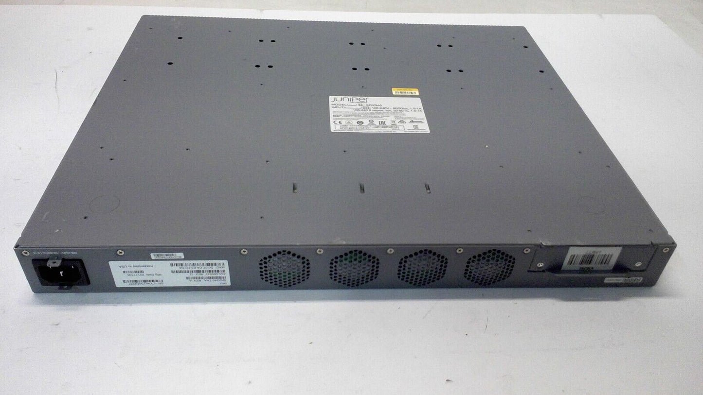 Juniper SRX340 8x GE & 8x GE SFP Ports & 4× MPIM Slots Service Gateway