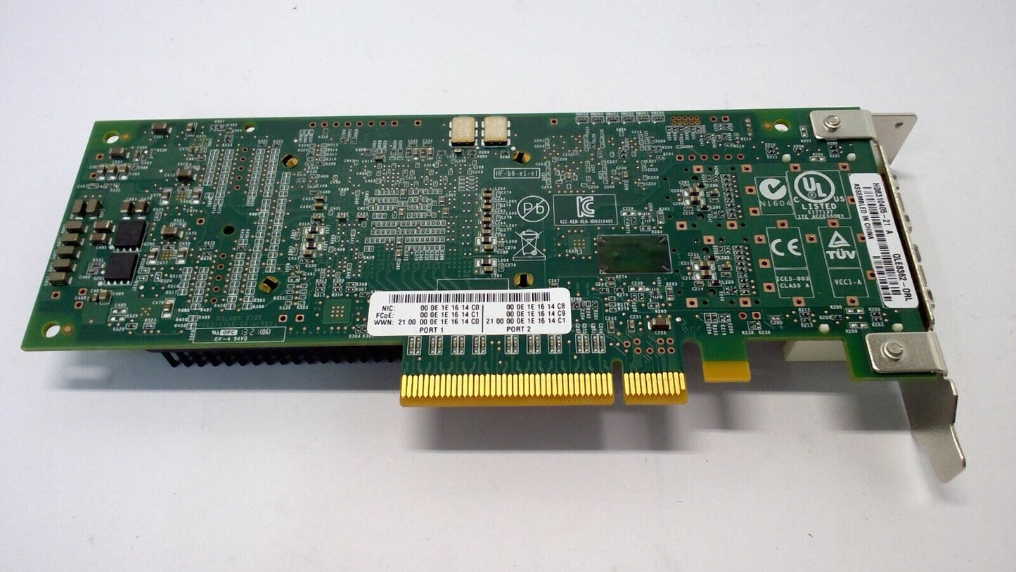 Sun Oracle 7023303 // QLE8362-ORL Dual Port 16 GBp/s Fibre Channel HBA