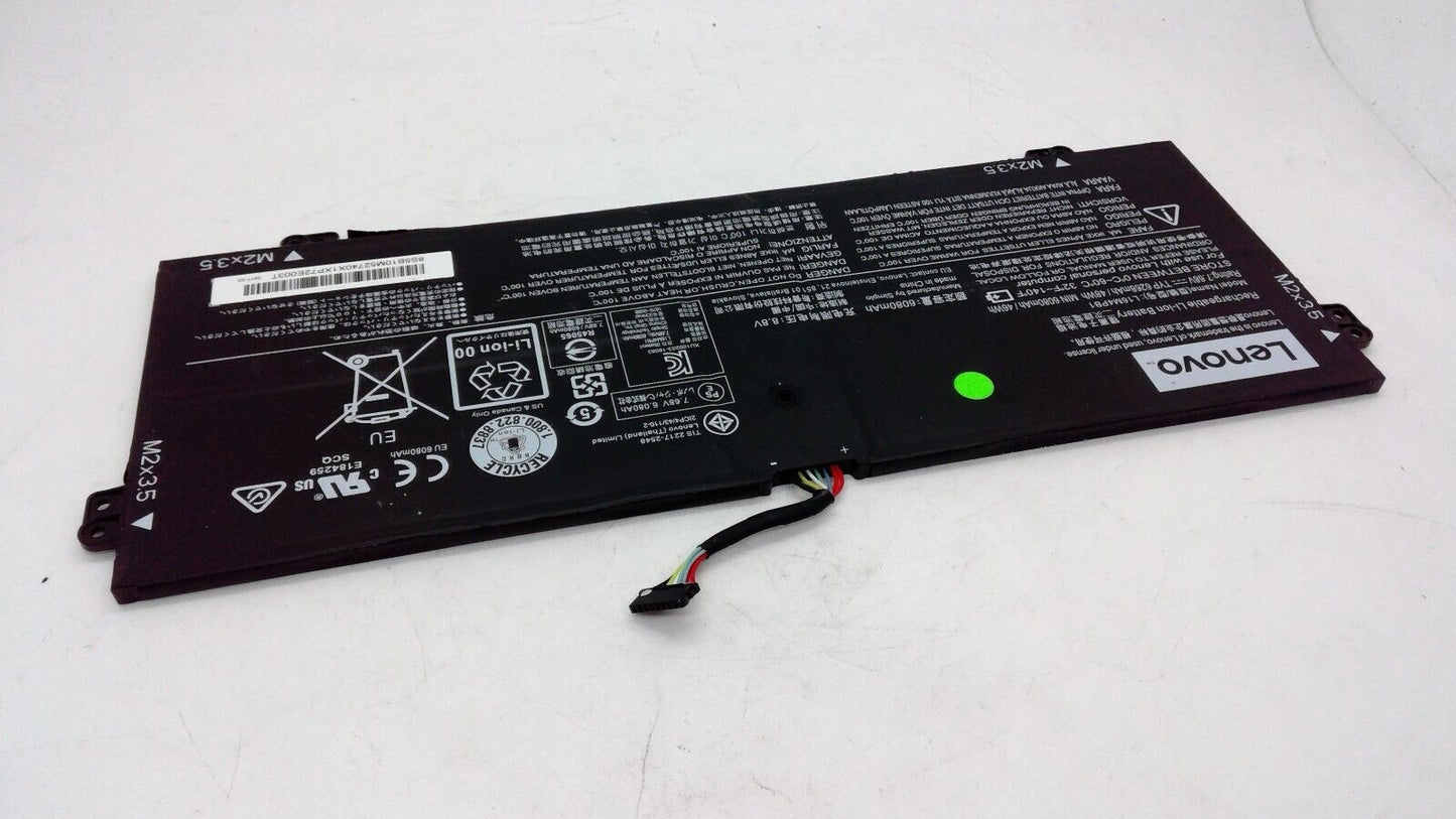 Lenovo Yoga 13.3" 720-13IKB OEM Battery 7.68V 48Wh 6268mAh L16M4PB1 5B10M52740