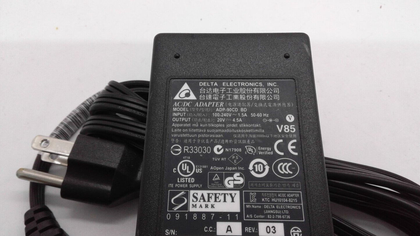 Genuine Delta Laptop Charger AC Adapter Power Supply ADP-90CD BD 20V 4.5A 90W