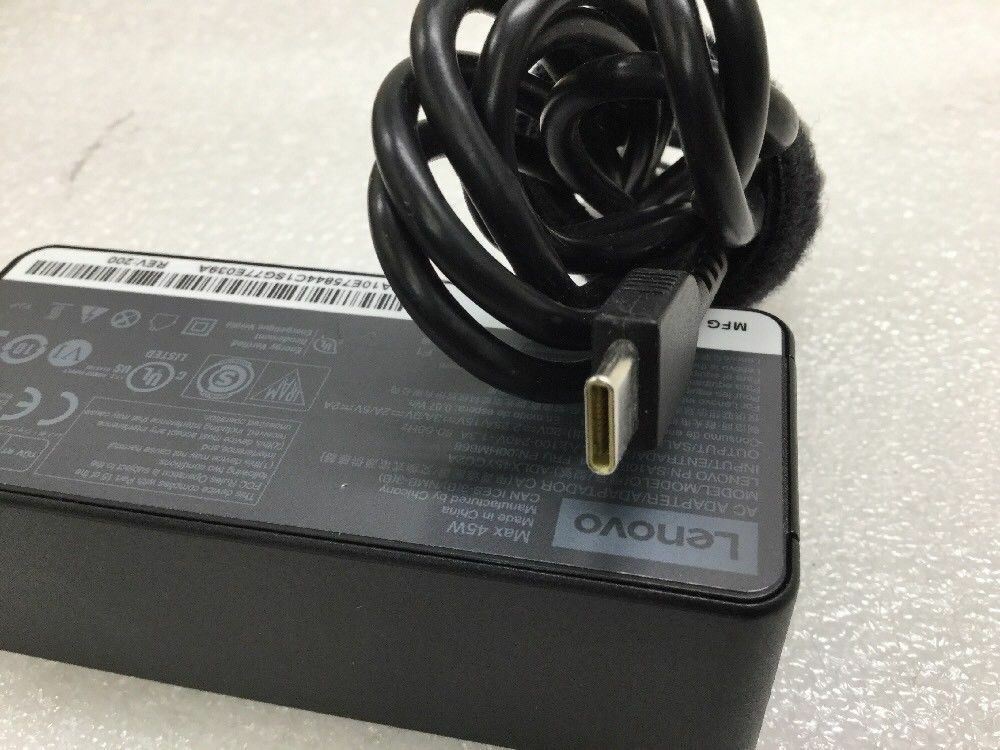 OEM Lenovo 45W Type USB-C AC Adapter 00HM664 ADLX45YLC2A ADLX45YLC3A SA18C15461