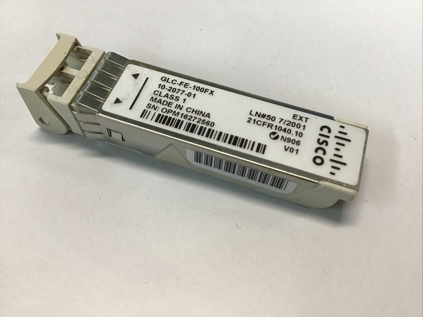 Cisco GLC-FE-100FX 100BASE-FX SFP Transceiver Module - Assorted-