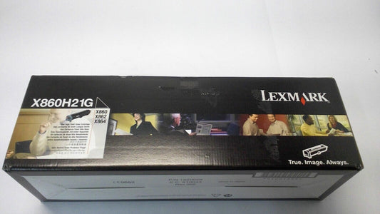 Genuine Lexmark X860H21G Black High Yield Toner Cartridge OEM