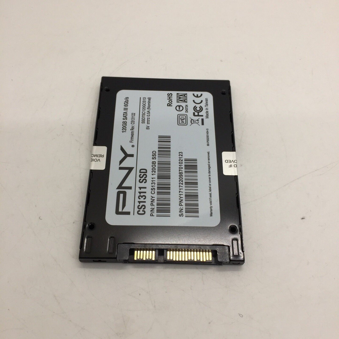 PNY 120GB 2.5" SATA III SSD Solid State Laptop/Notebook Hard Drive CS1311