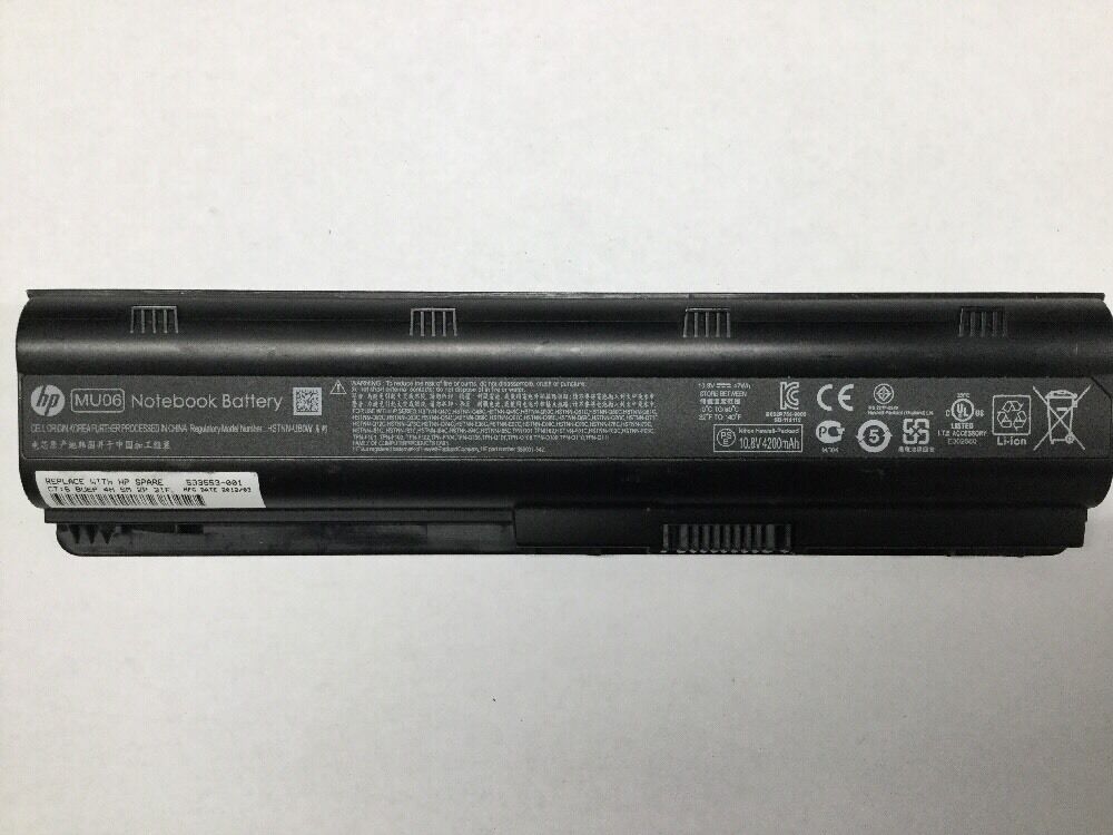 OEM HP Laptop Battery MU06 593553-001 593554-001 CQ32 CQ42 CQ43 dm4 g4 g6 g7