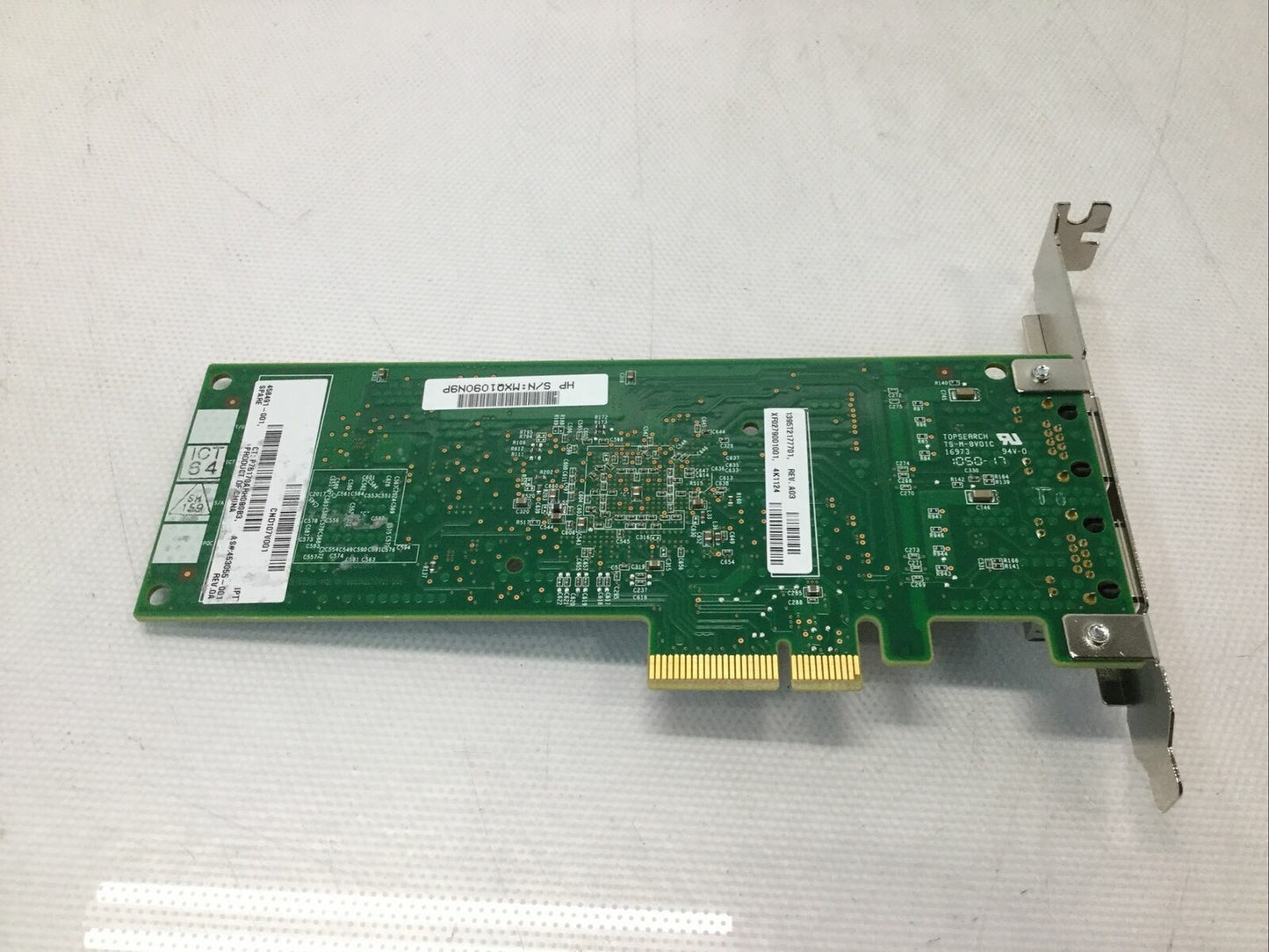 HP NC382T 1GB Dual-Port RJ-45 PCI-E Ethernet Card 458491-001 HSTNS-BN36